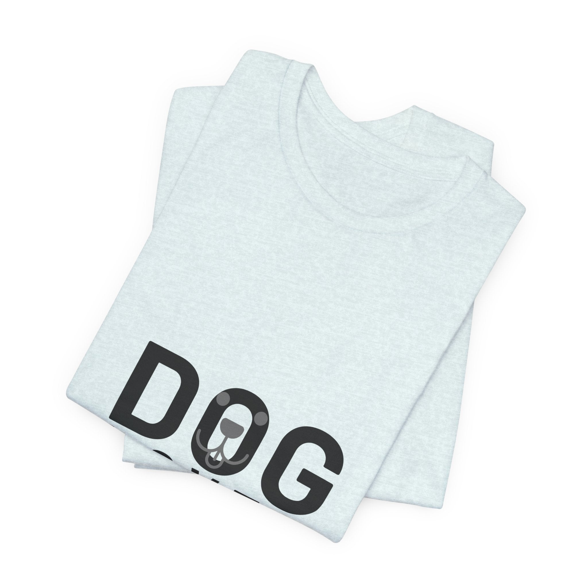 Dog Lover T-Shirt — Cute Paw & Collar Graphic Tee for Pet Owners