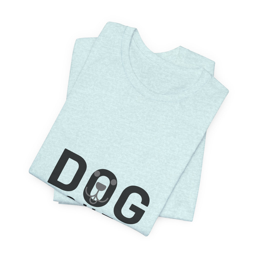 Dog Lover T-Shirt — Cute Paw & Collar Graphic Tee for Pet Owners
