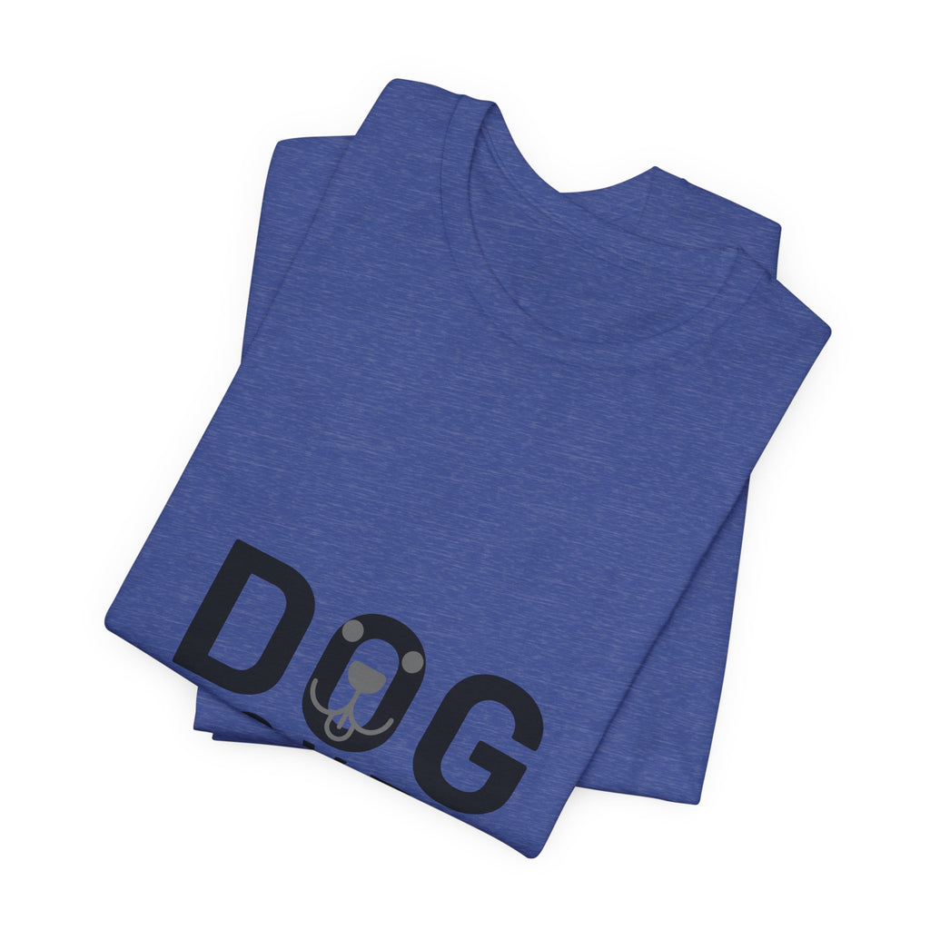 Dog Lover T-Shirt — Cute Paw & Collar Graphic Tee for Pet Owners