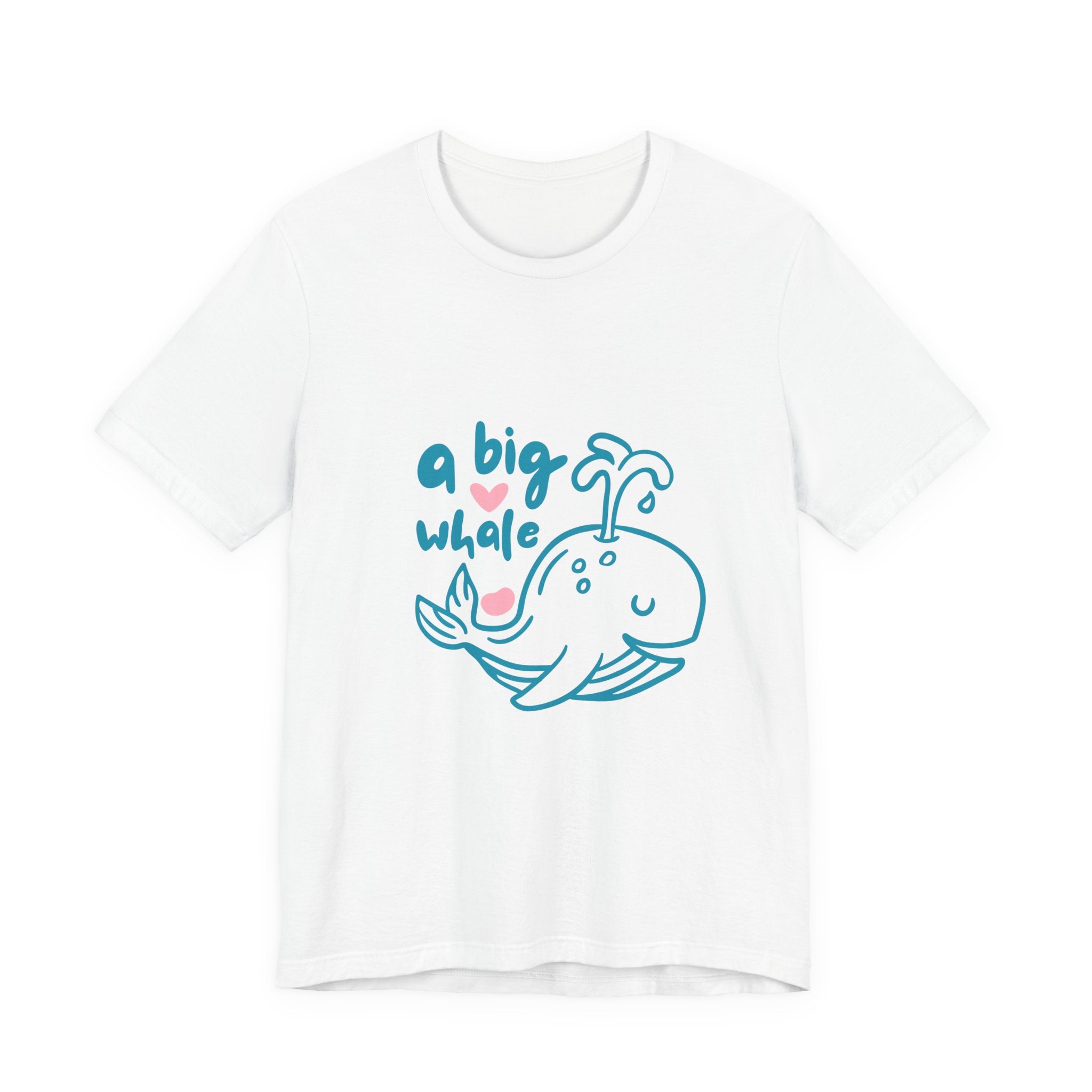 A Big Whale Cute Graphic Tee — Whimsical Ocean Lover T‑Shirt