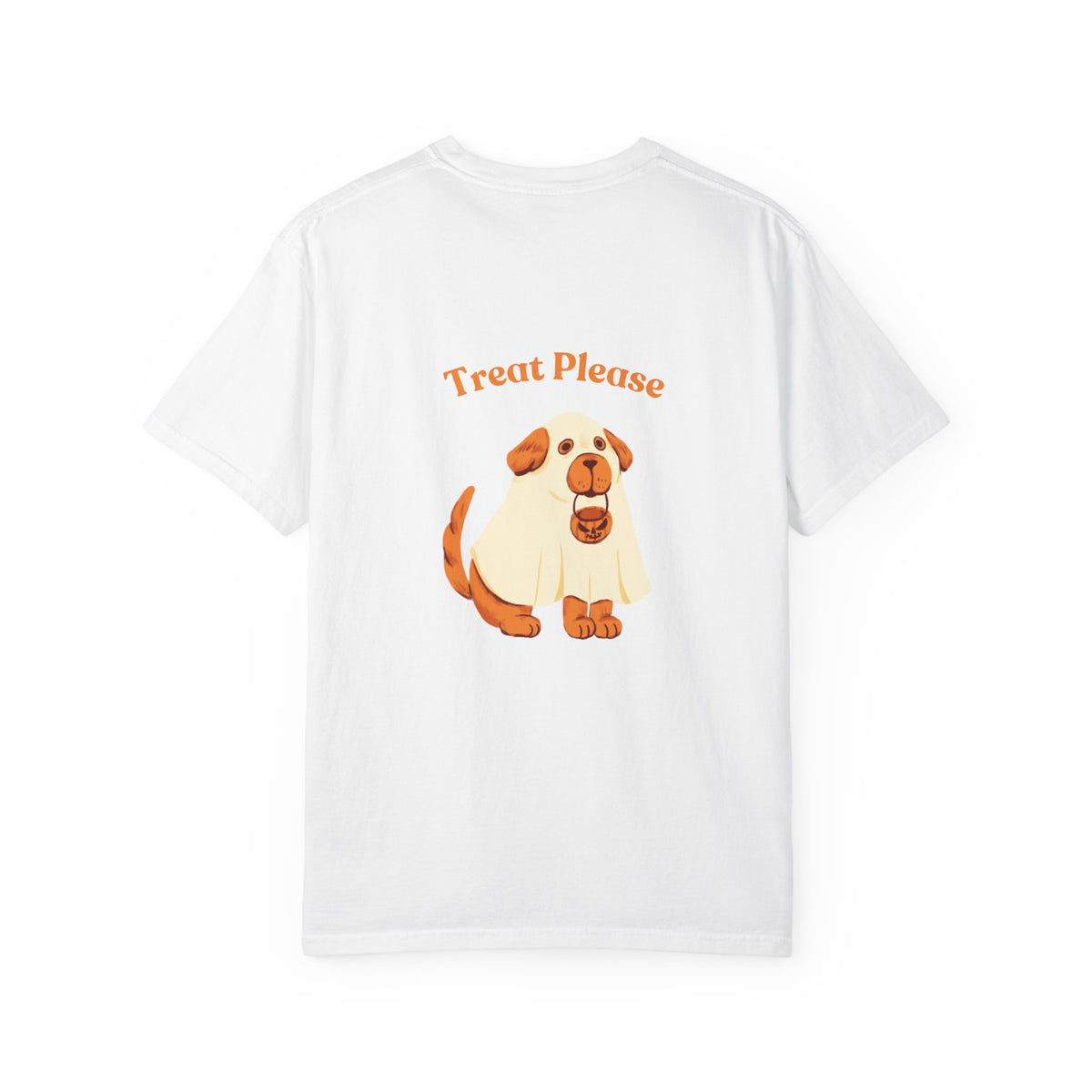 Treat Please Dog T-Shirt — Cute Cartoon Puppy Graphic Tee