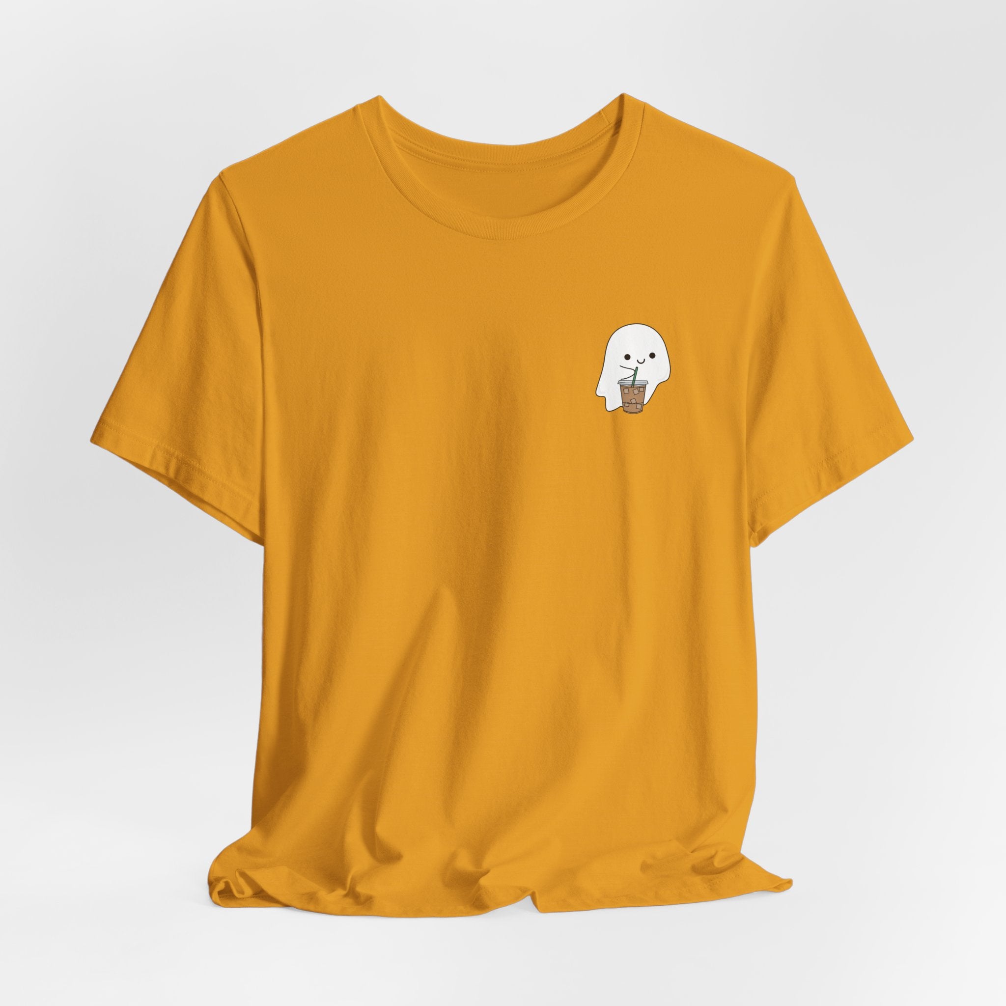 Seal with Coffee T-Shirt — Cute Minimal Pocket Graphic Tee