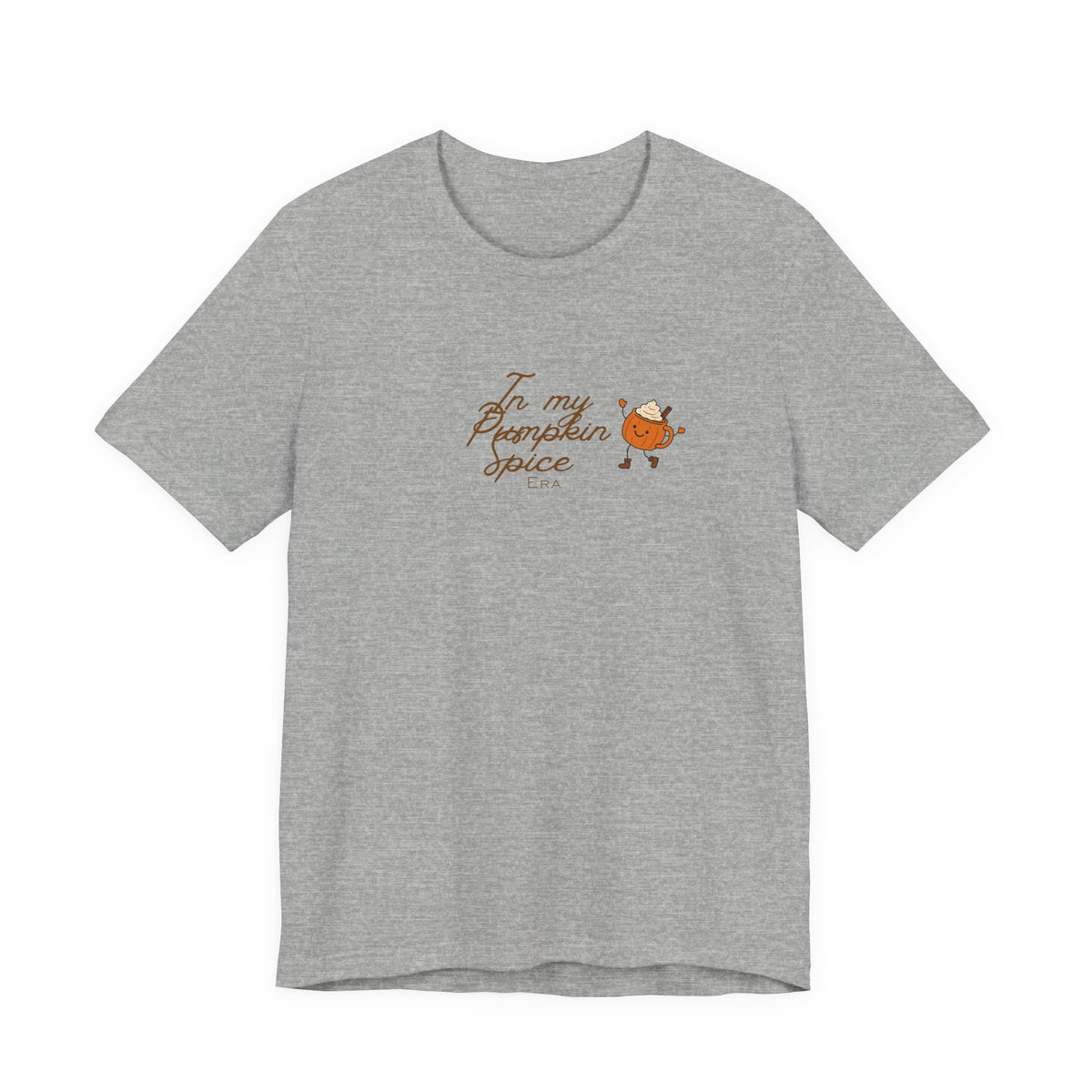 T‑Shirt — “In My Pumpkin Spice Era” Cute Pumpkin Graphic Tee