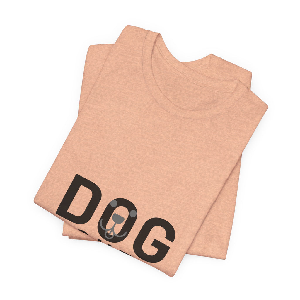 Dog Lover T-Shirt — Cute Paw & Collar Graphic Tee for Pet Owners