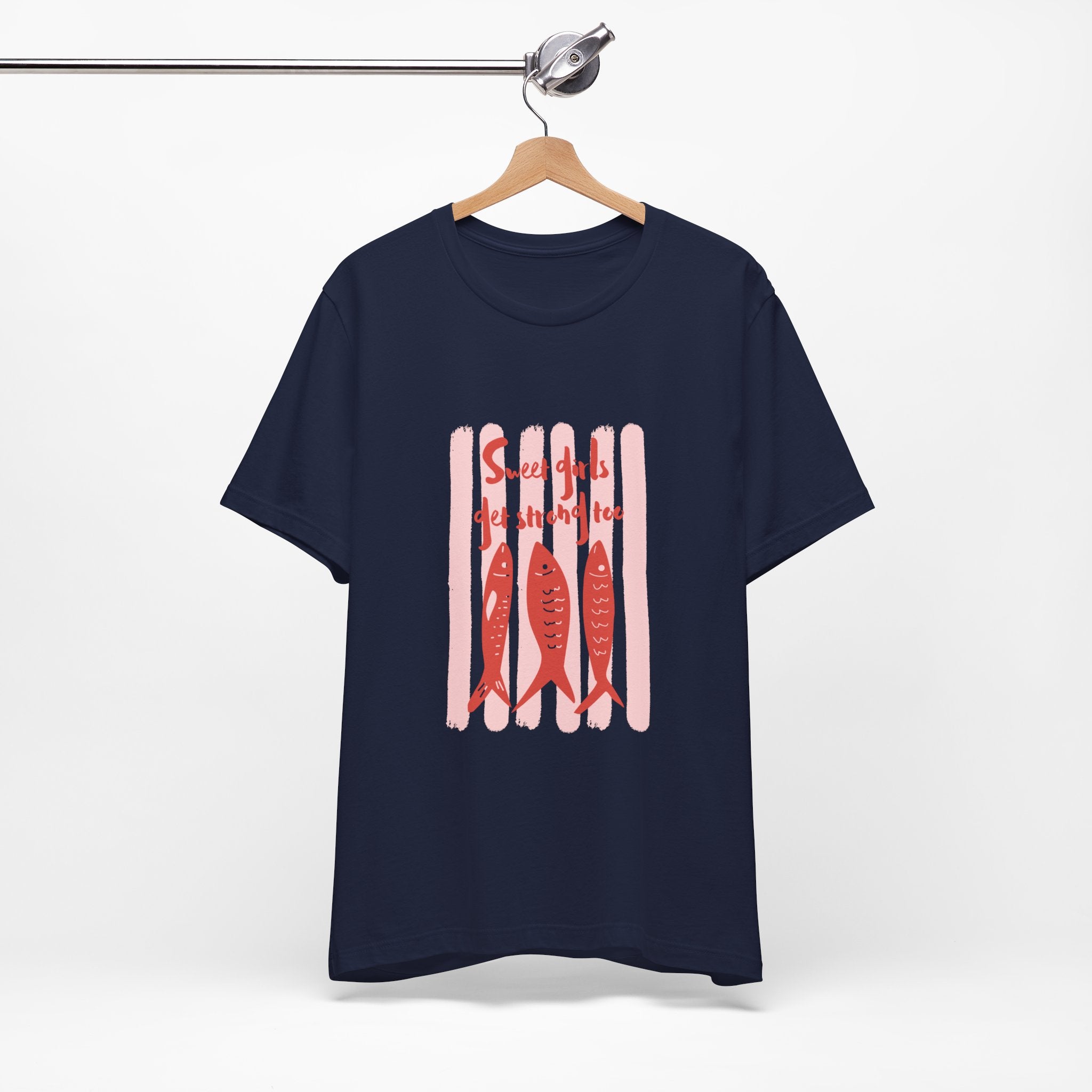 T-Shirt — Sweet Girls Get Stitched Too Graphic Tee