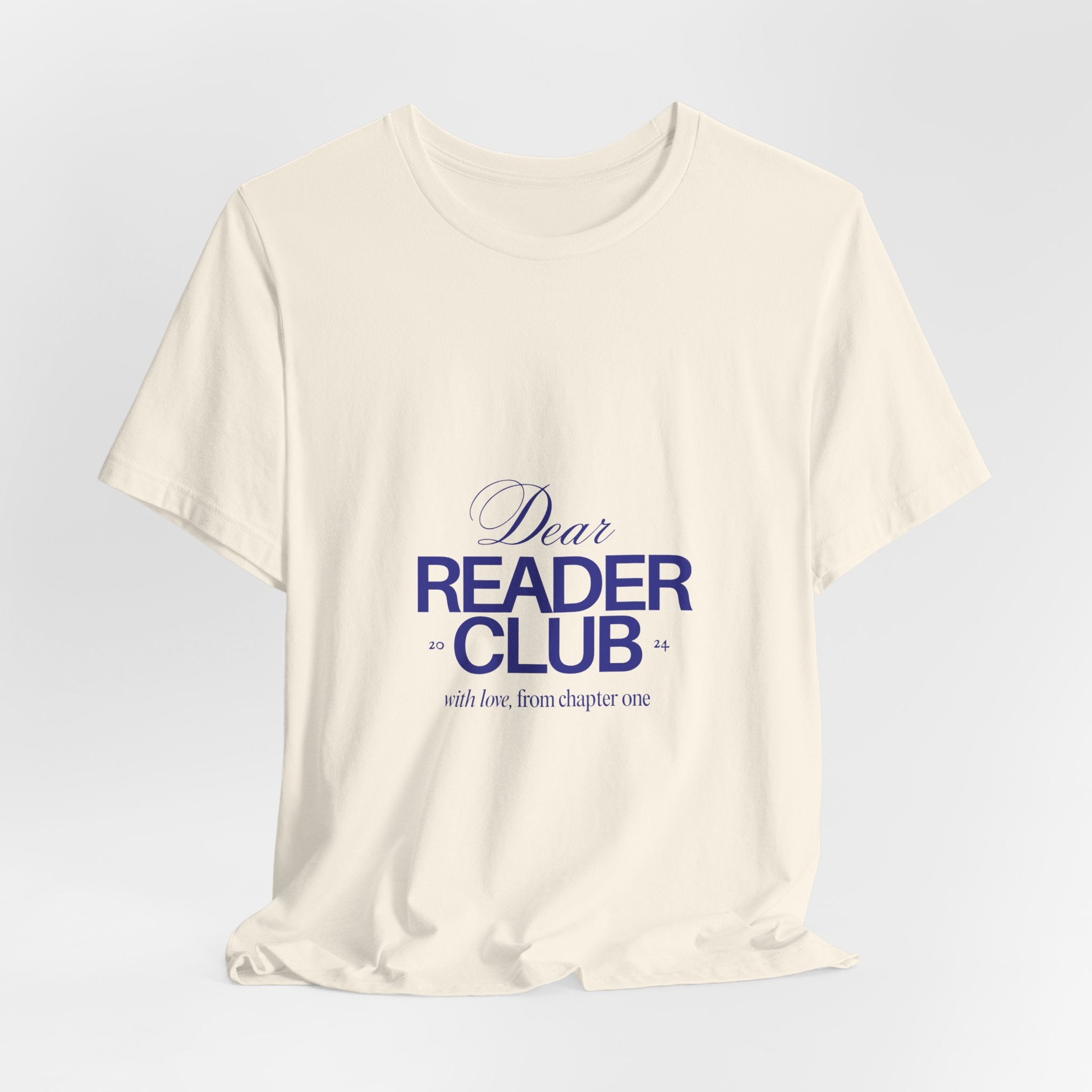 Reader Club T-Shirt — "Dear Reader Club" Literary Tee