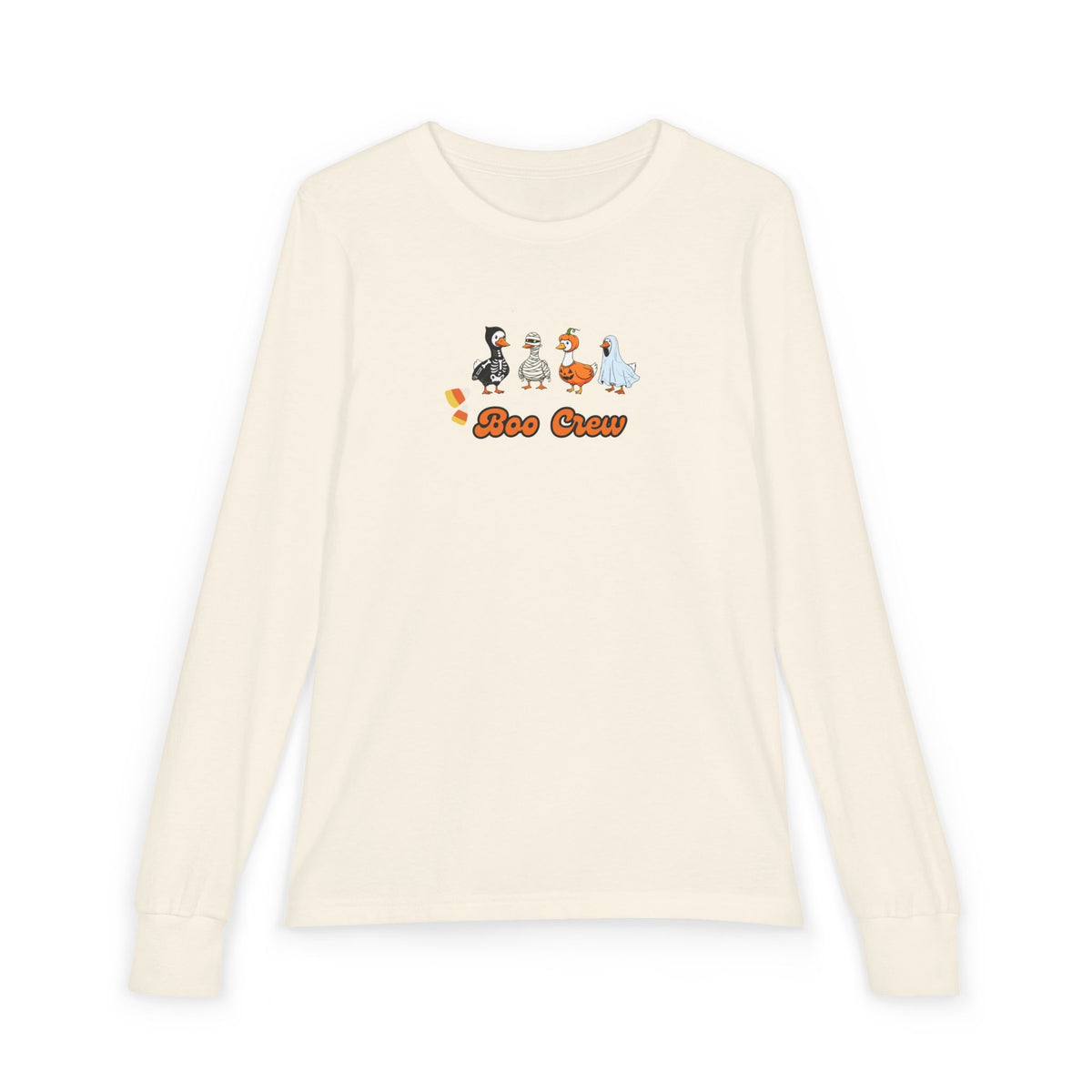 Kids Halloween ‘Boo Crew’ Long Sleeve Tee