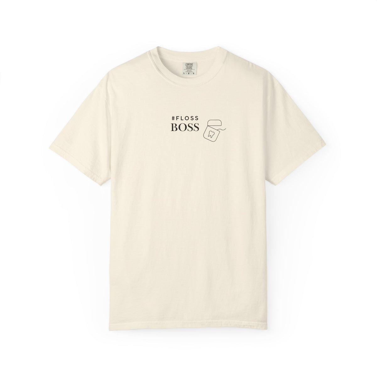 Floss Boss T-Shirt — Minimal Dental Humor Tee