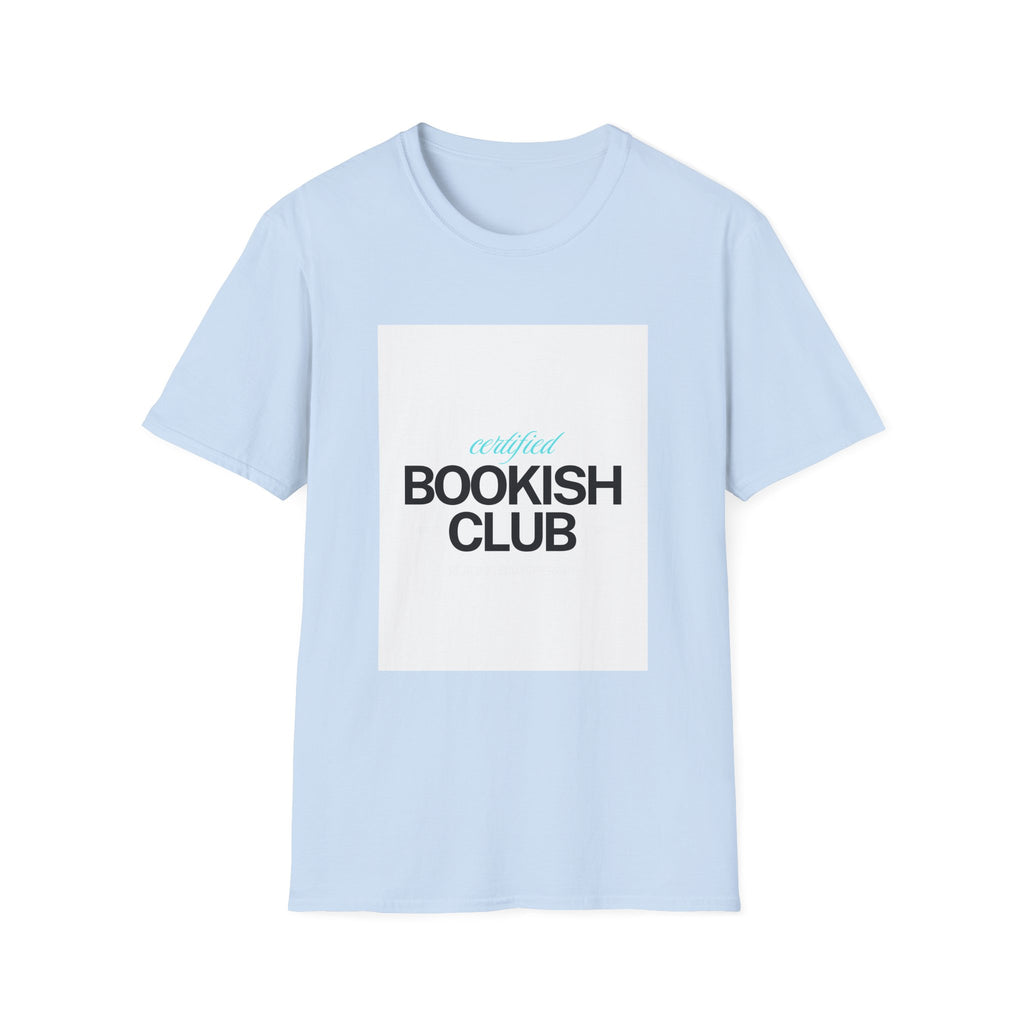 Bookish T-Shirt — "Certified Bookish" Reading Club Tee
