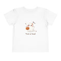 Toddler Tee — Cute Ghost ‘Trick or Treat’ Halloween Shirt