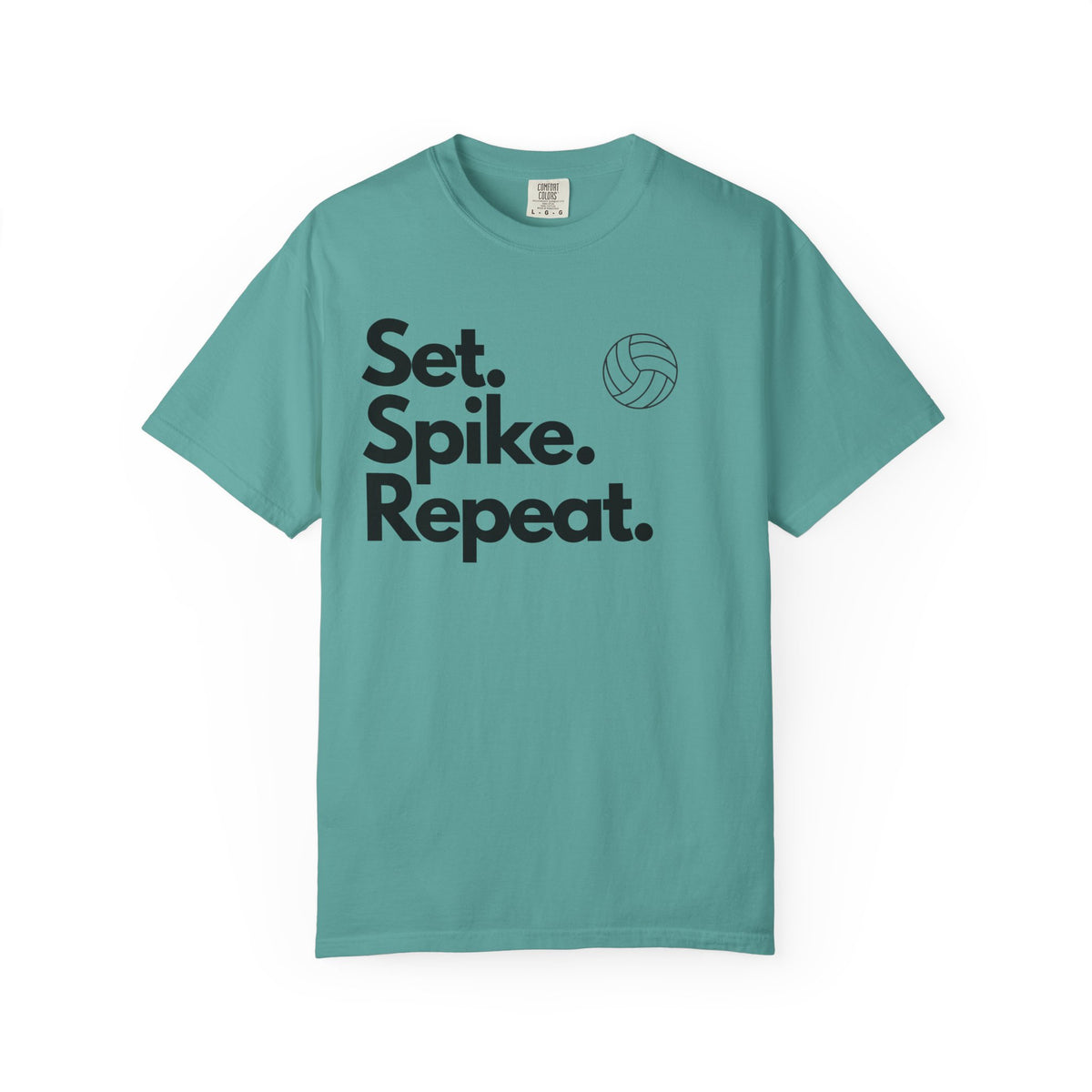 Set. Spike. Repeat. Volleyball T-Shirt