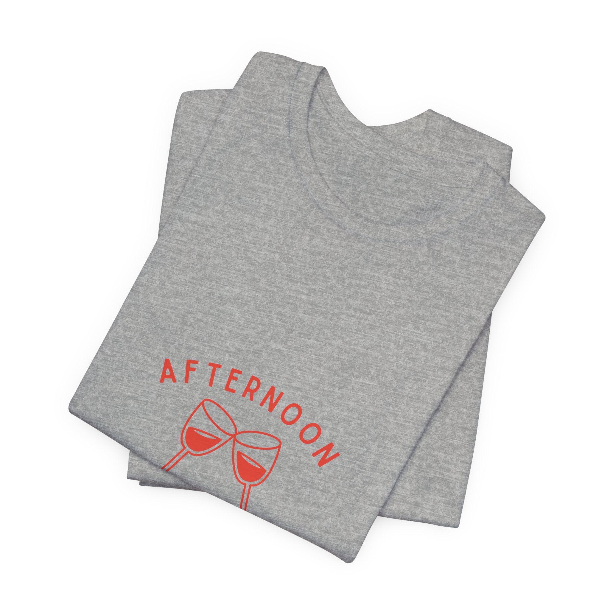 Afternoon Wine Club Tee — Vintage Wine Glasses Graphic Shirt
