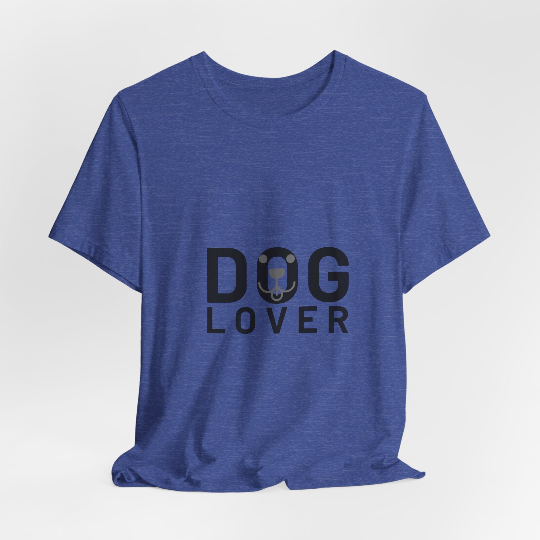 Dog Lover T-Shirt — Cute Paw & Collar Graphic Tee for Pet Owners