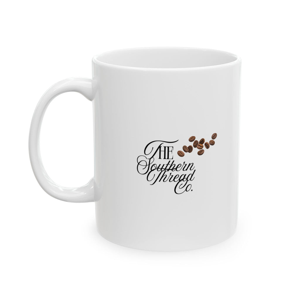 Slow Morning Sloth Ceramic Mug – Cute Relaxed Coffee Tea Cup (11oz, 15oz)
