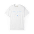 T-Shirt — "Half of My Heart" Light Blue Heart Graphic