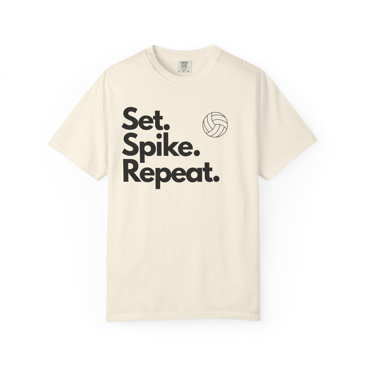 Set. Spike. Repeat. Volleyball T-Shirt