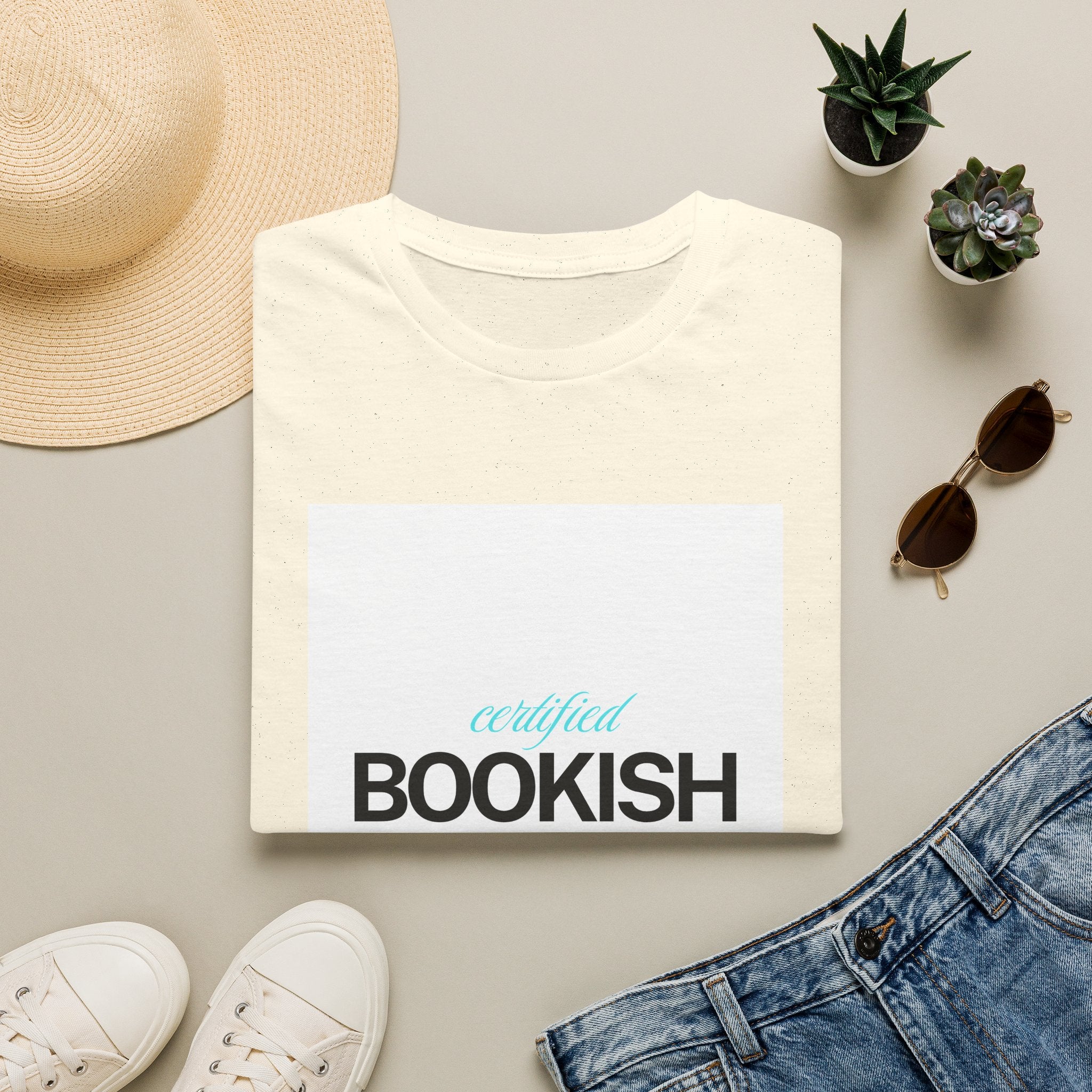 Bookish T-Shirt — "Certified Bookish" Reading Club Tee