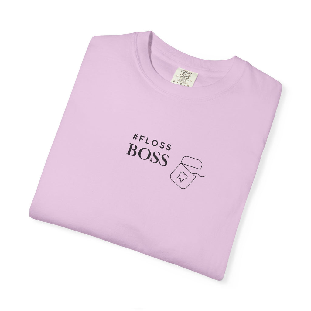 Floss Boss T-Shirt — Minimal Dental Humor Tee