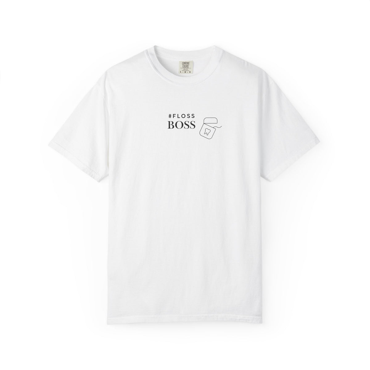 Floss Boss T-Shirt — Minimal Dental Humor Tee