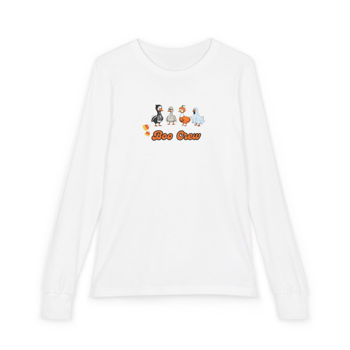 Kids Halloween ‘Boo Crew’ Long Sleeve Tee