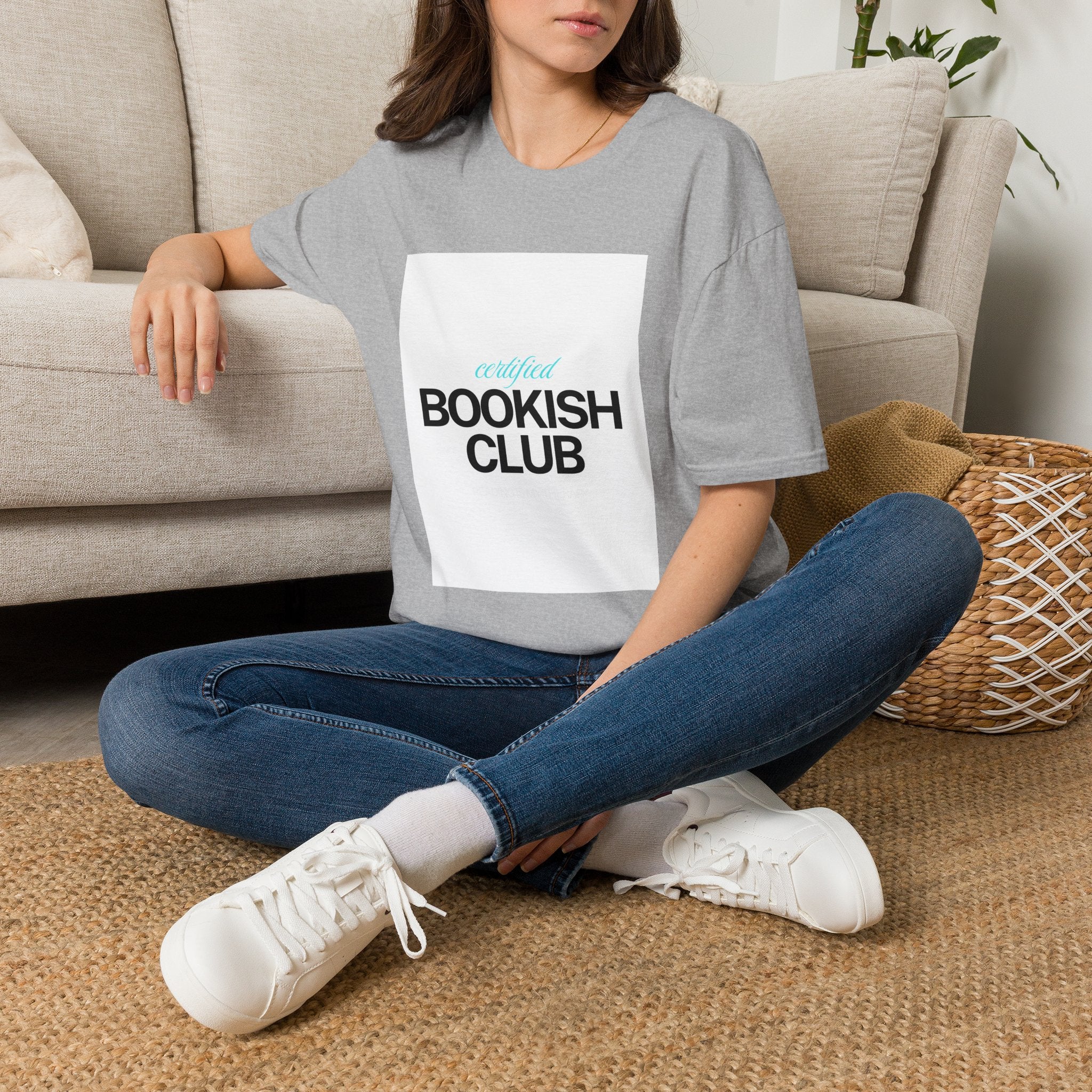Bookish T-Shirt — "Certified Bookish" Reading Club Tee