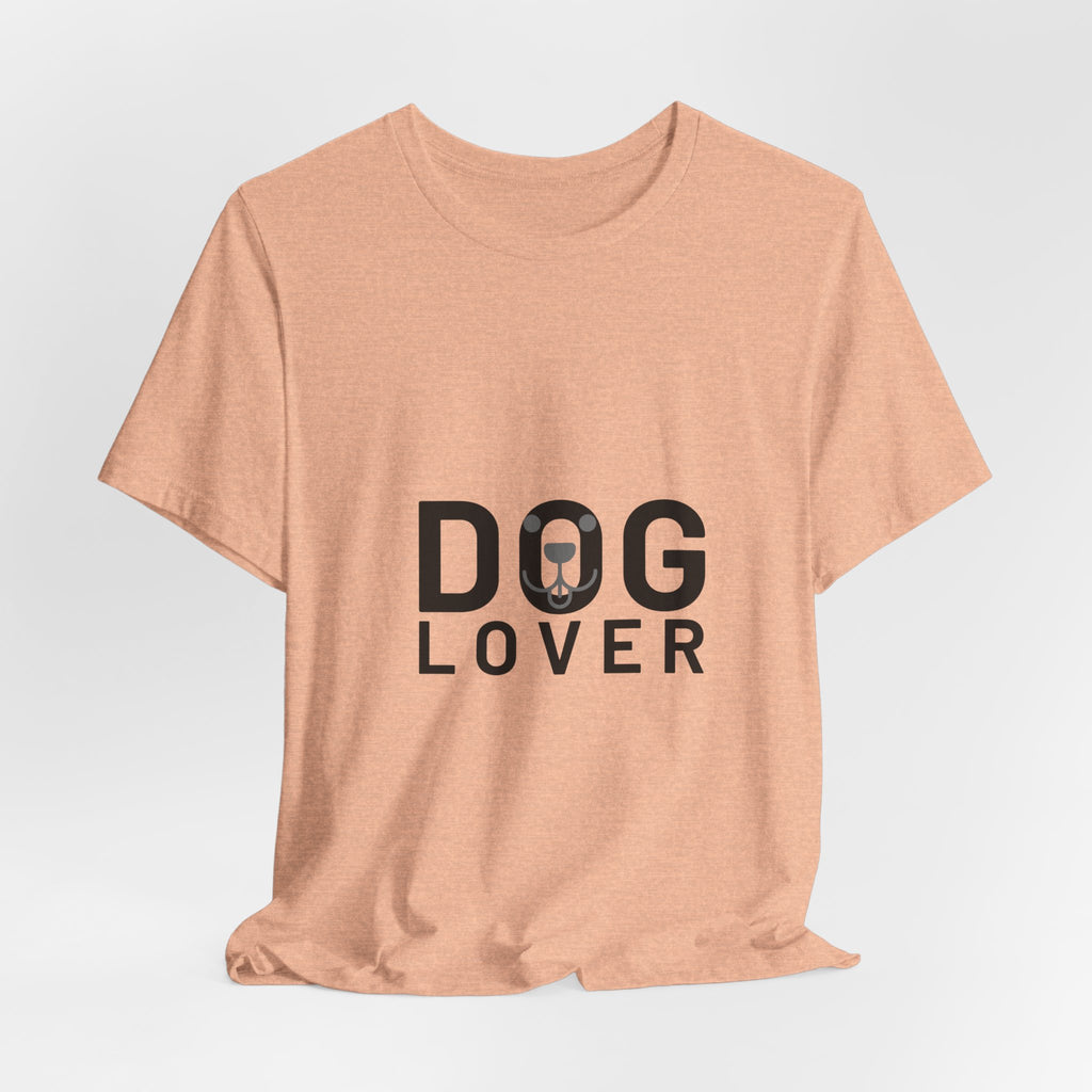 Dog Lover T-Shirt — Cute Paw & Collar Graphic Tee for Pet Owners