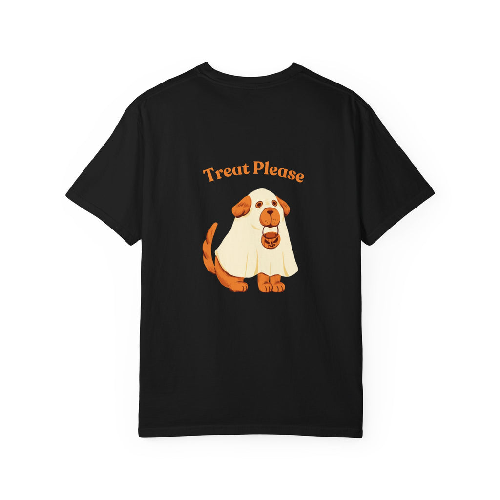 Treat Please Dog T-Shirt — Cute Cartoon Puppy Graphic Tee