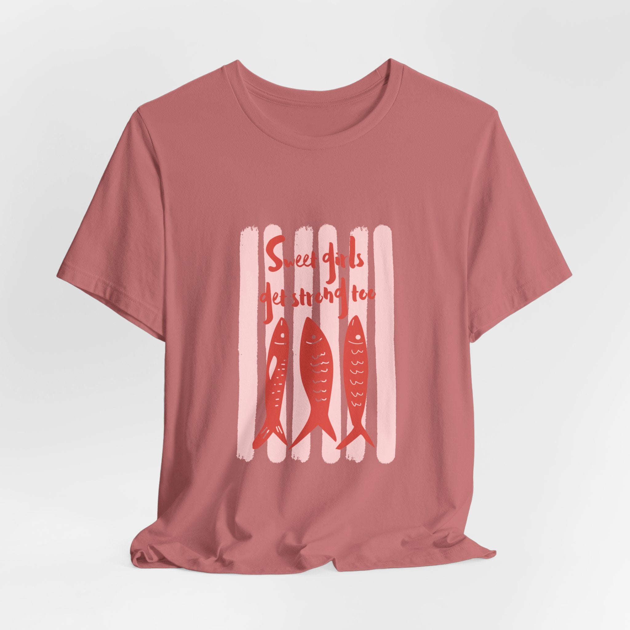 T-Shirt — Sweet Girls Get Stitched Too Graphic Tee