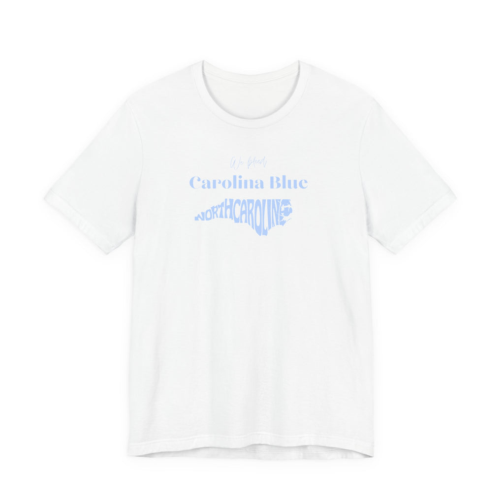 Carolina Blue North Carolina State Outline Tee