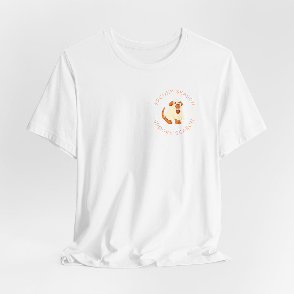 Dog Mom T-Shirt — Cute Brown Puppy Graphic with “Dog Mom” Text