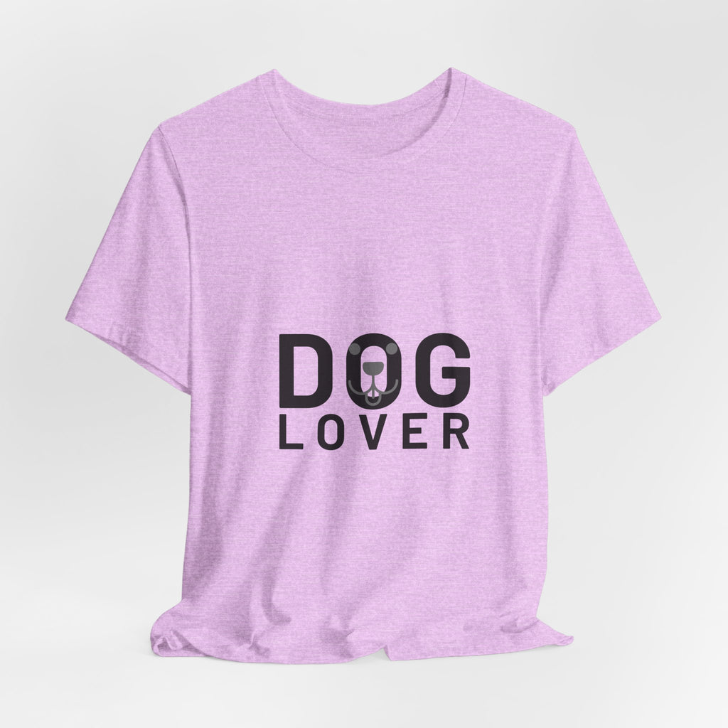 Dog Lover T-Shirt — Cute Paw & Collar Graphic Tee for Pet Owners
