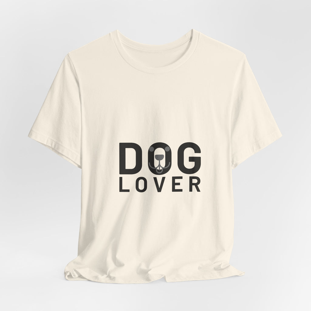 Dog Lover T-Shirt — Cute Paw & Collar Graphic Tee for Pet Owners