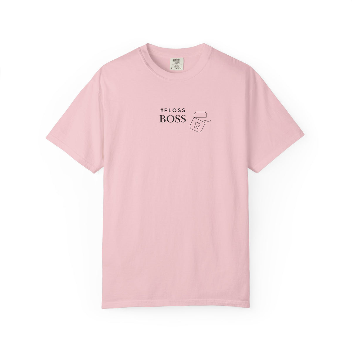 Floss Boss T-Shirt — Minimal Dental Humor Tee