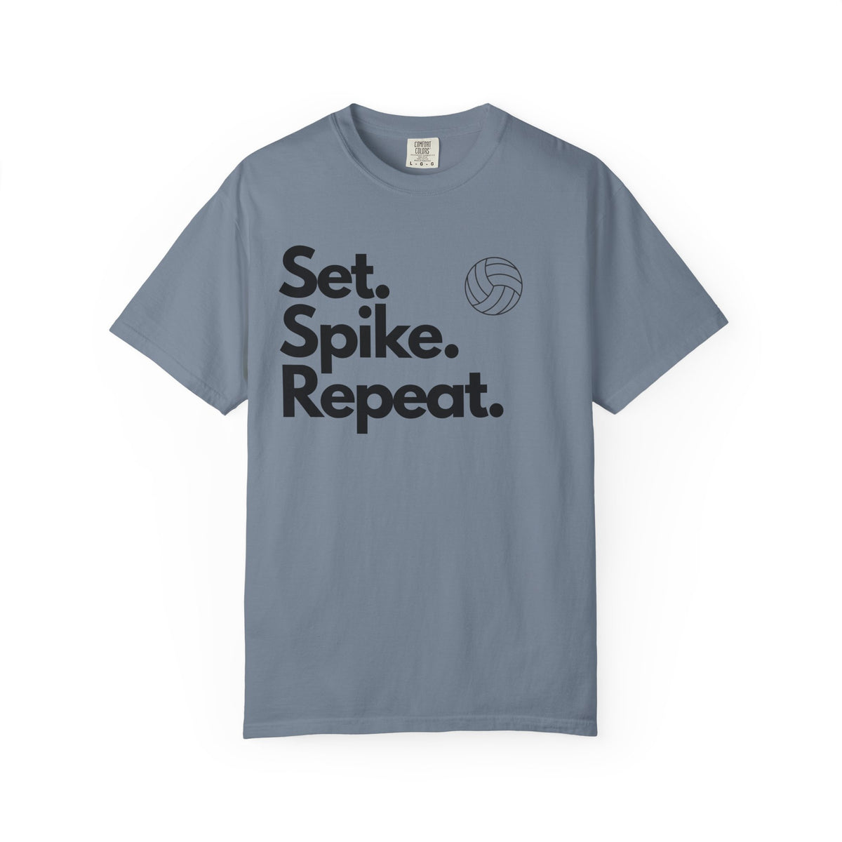 Set. Spike. Repeat. Volleyball T-Shirt