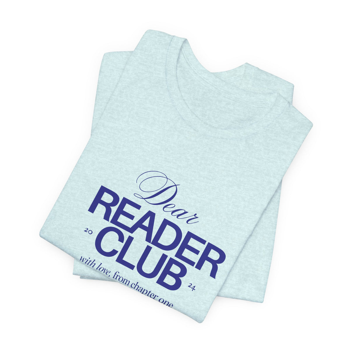 Dear Reader Club T-Shirt — 'Dear Reader Club' Literary Tee for Book Lovers