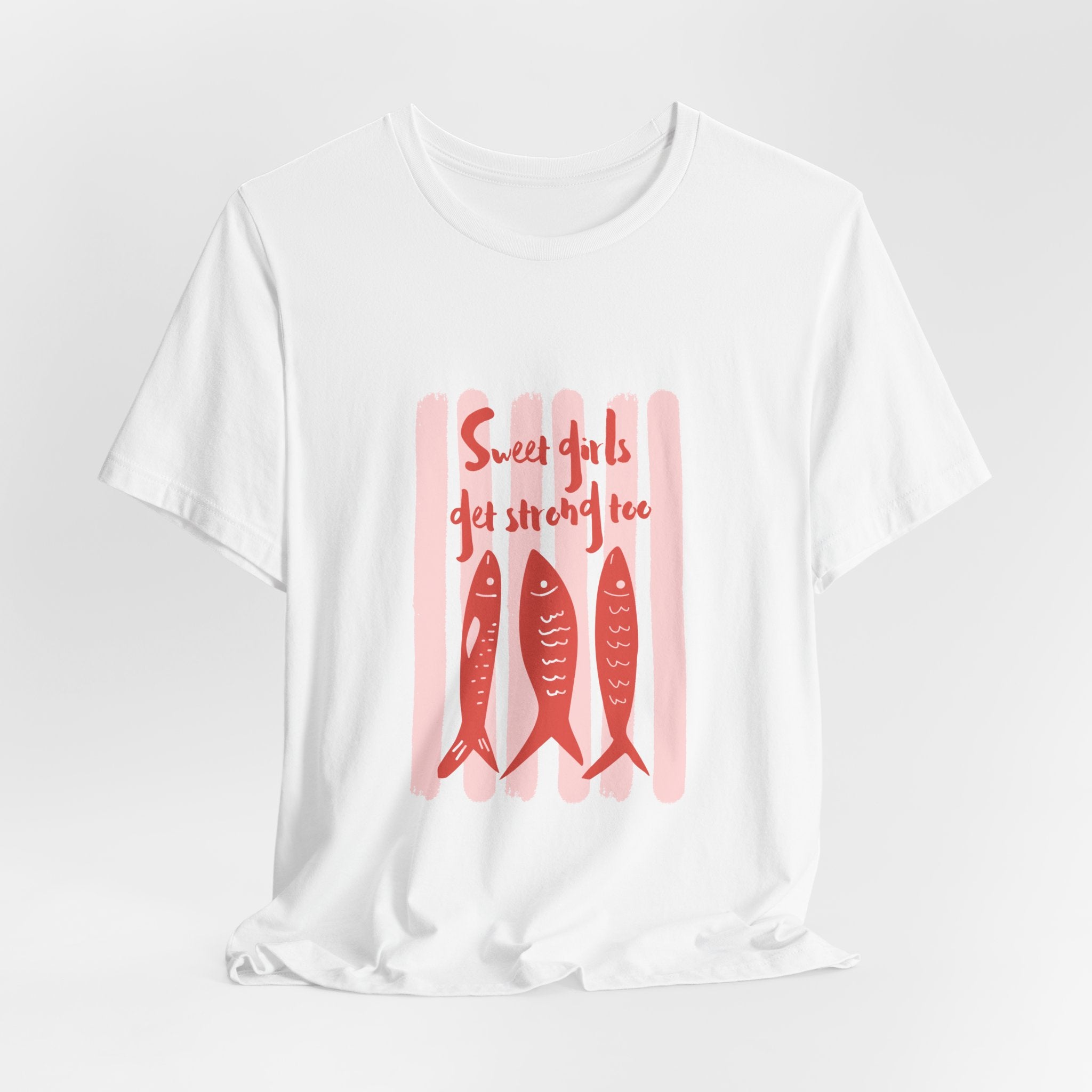 T-Shirt — Sweet Girls Get Stitched Too Graphic Tee