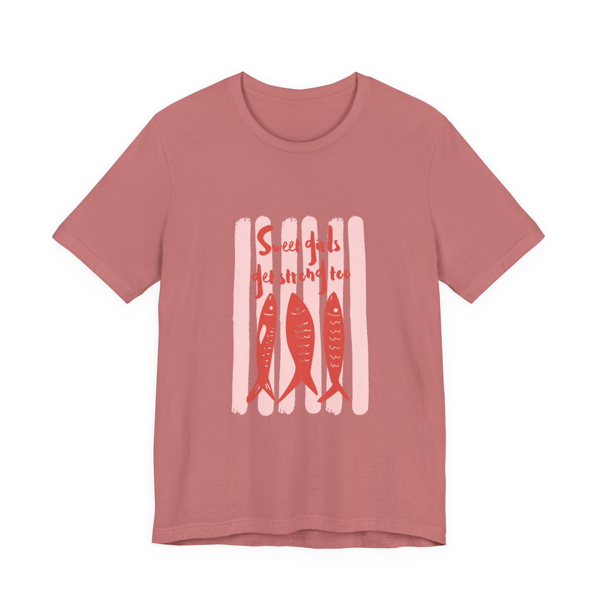 T-Shirt — Sweet Girls Get Stitched Too Graphic Tee