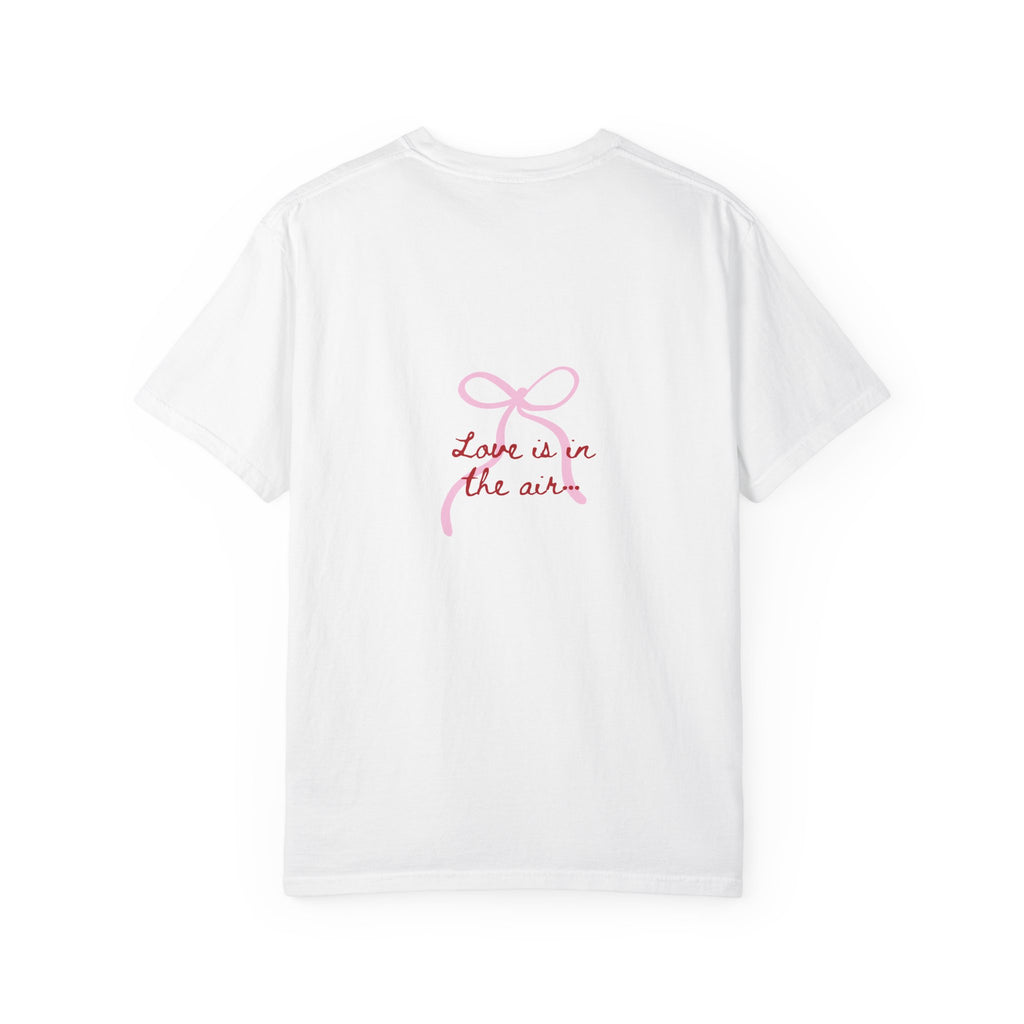 T-Shirt — "Mother of Groom" Script Tee (Love Is In The Air Back Design)