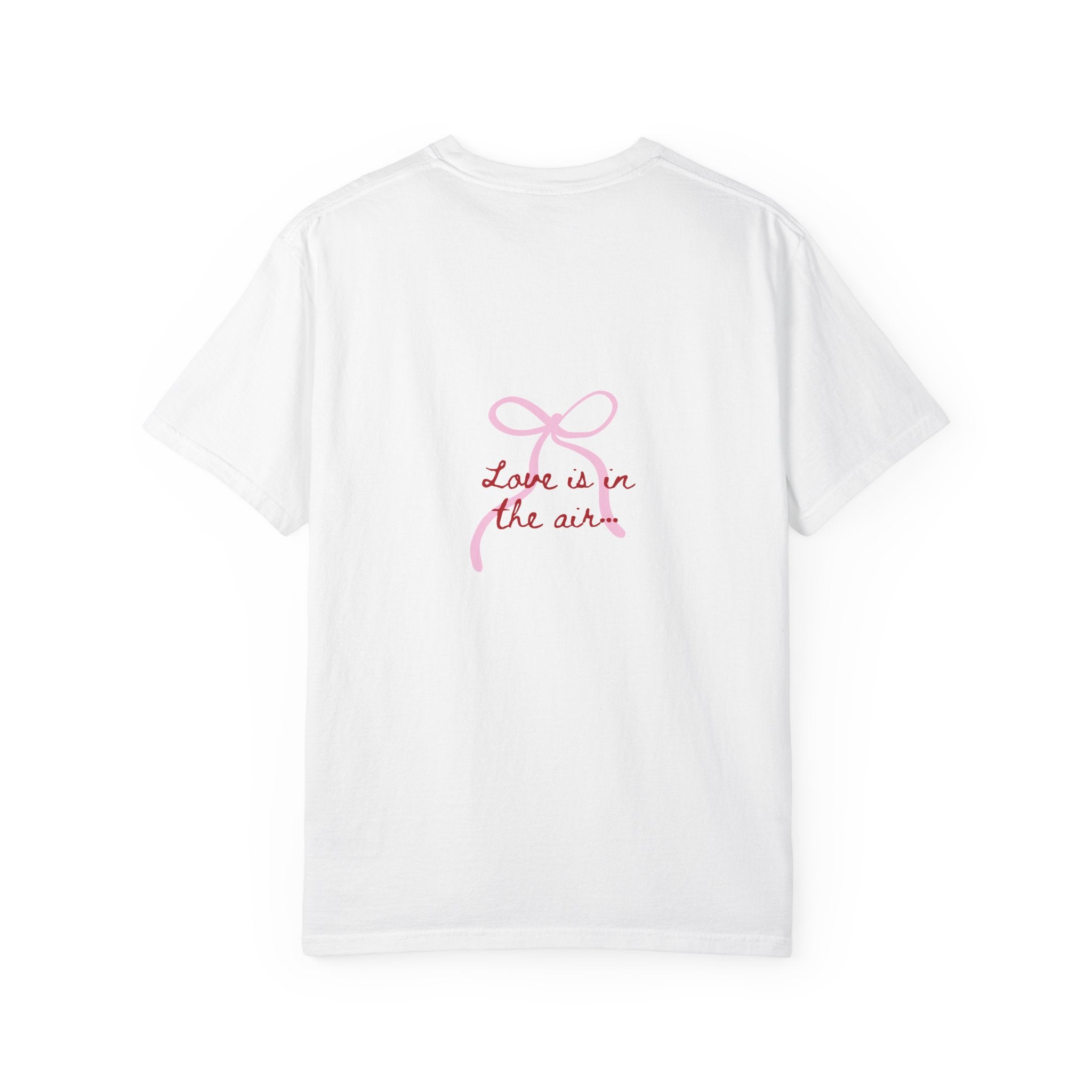 T-Shirt — "Mother of Groom" Script Tee (Love Is In The Air Back Design)