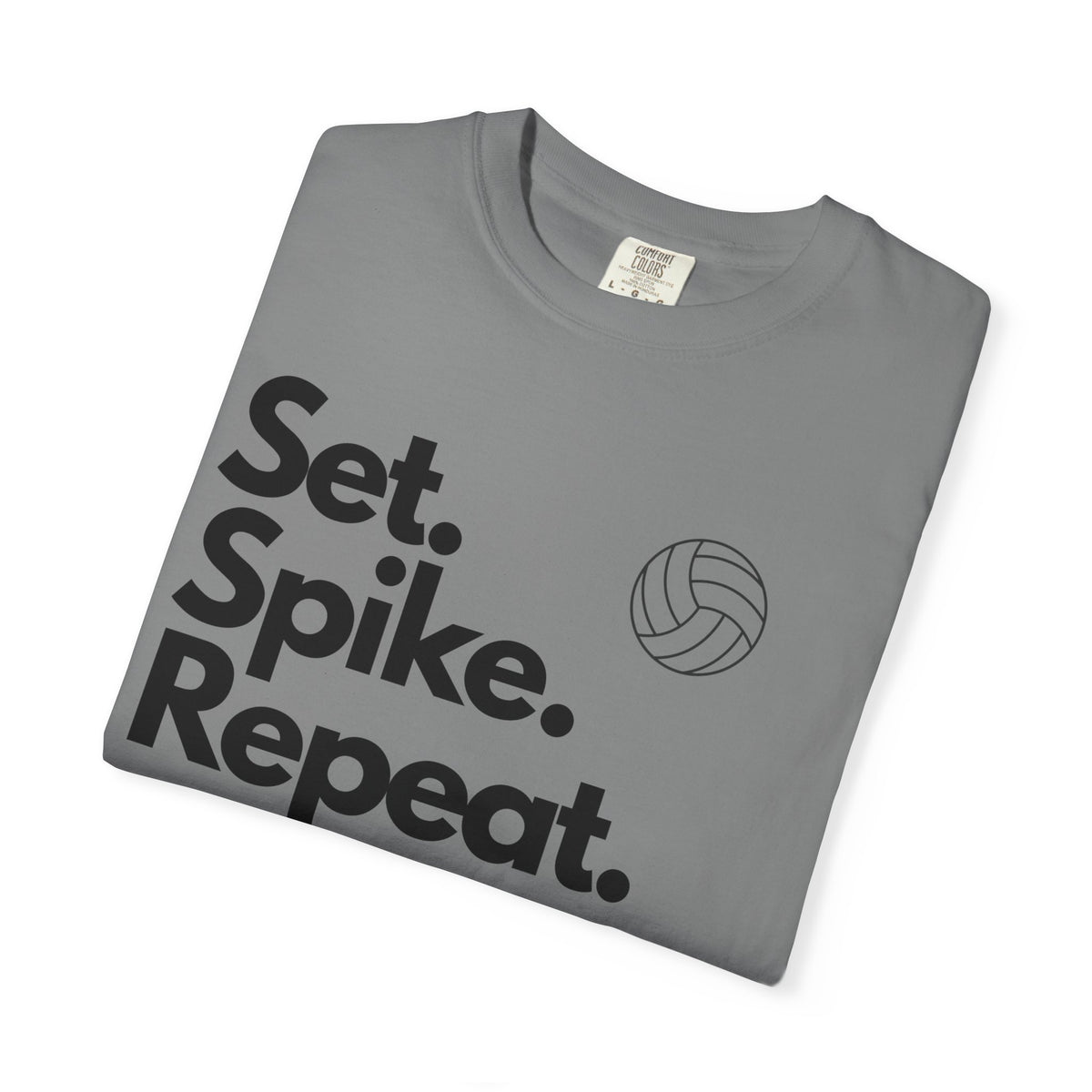 Set. Spike. Repeat. Volleyball T-Shirt