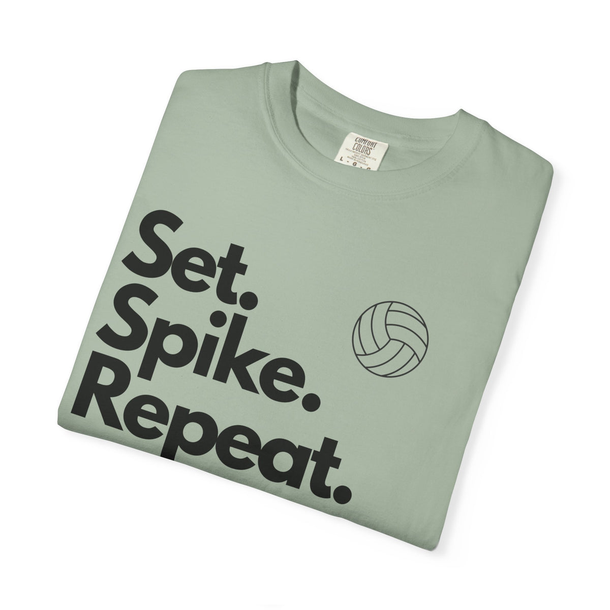 Set. Spike. Repeat. Volleyball T-Shirt