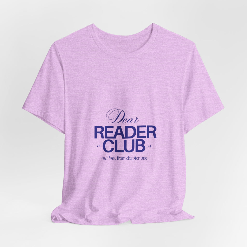 Reader Club T-Shirt — "Dear Reader Club" Literary Tee