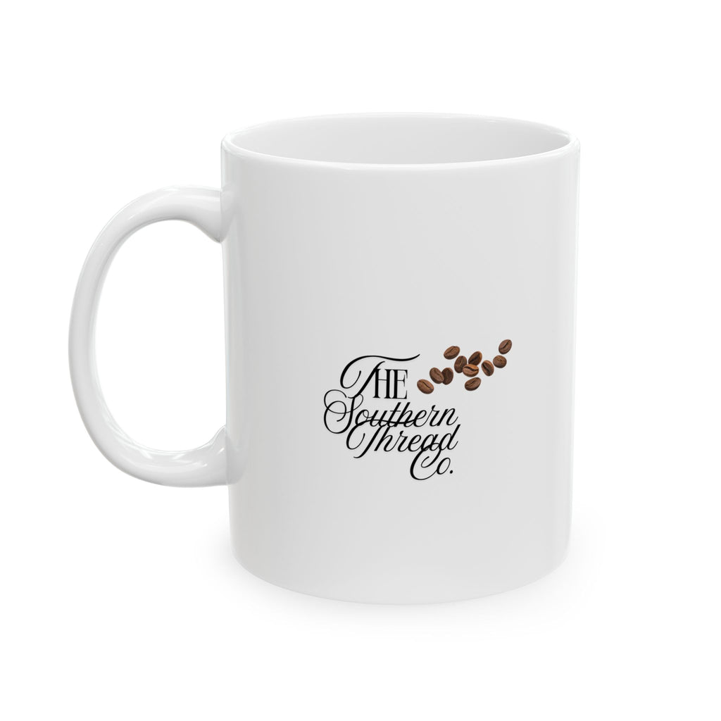 Coffee Mug - 'Decaf I’m Offended. Ceramic Coffee Cup (11oz, 15oz)