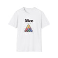 Nice Rack Pool T‑Shirt — Funny Billiards Triangle Graphic Tee