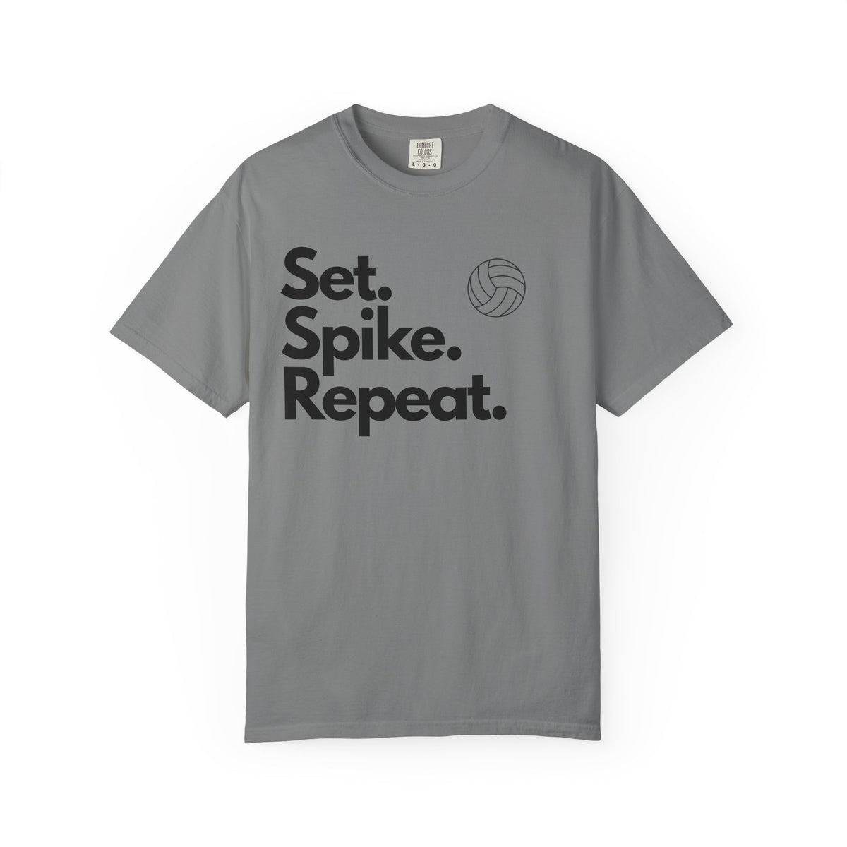 Set. Spike. Repeat. Volleyball T-Shirt