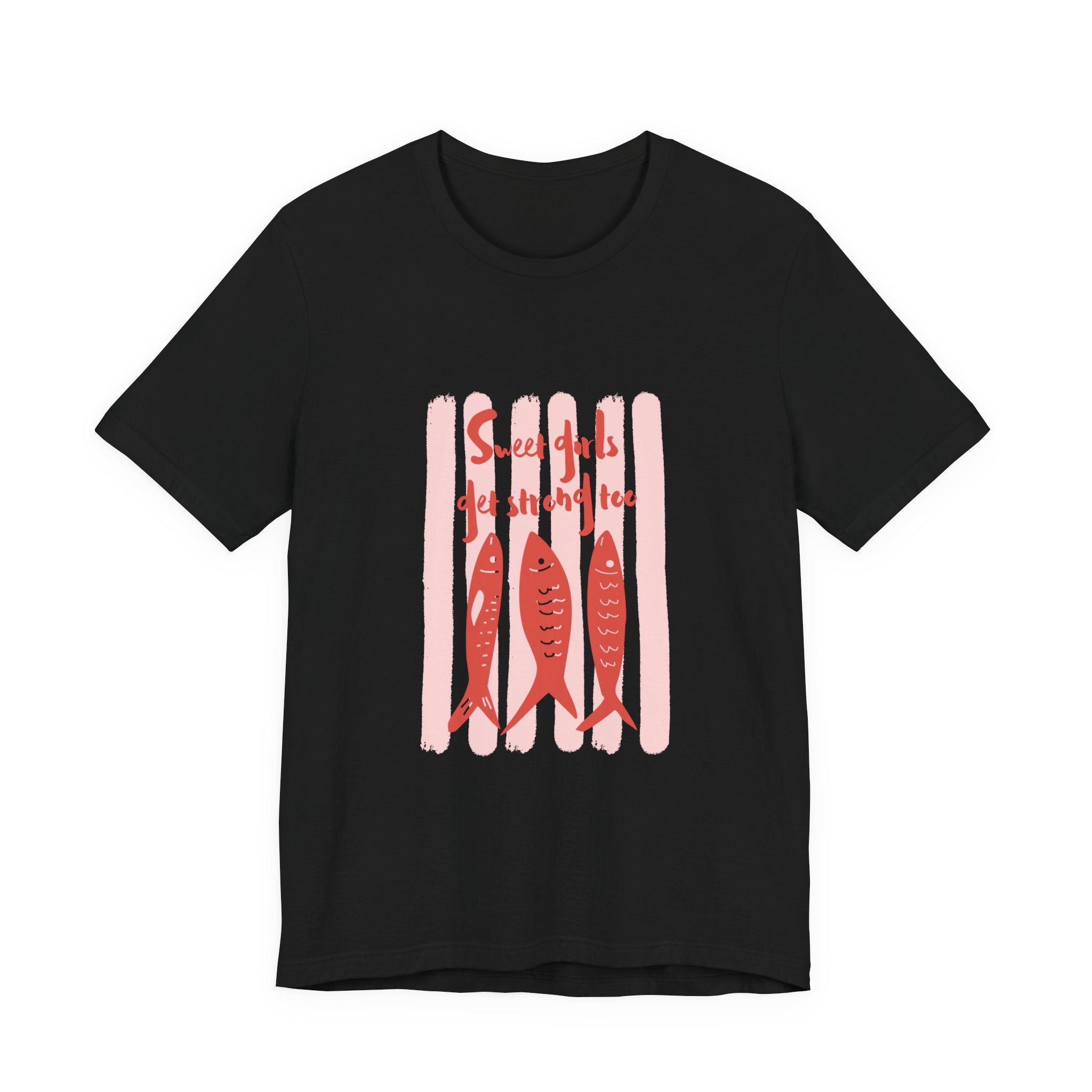 T-Shirt — Sweet Girls Get Stitched Too Graphic Tee